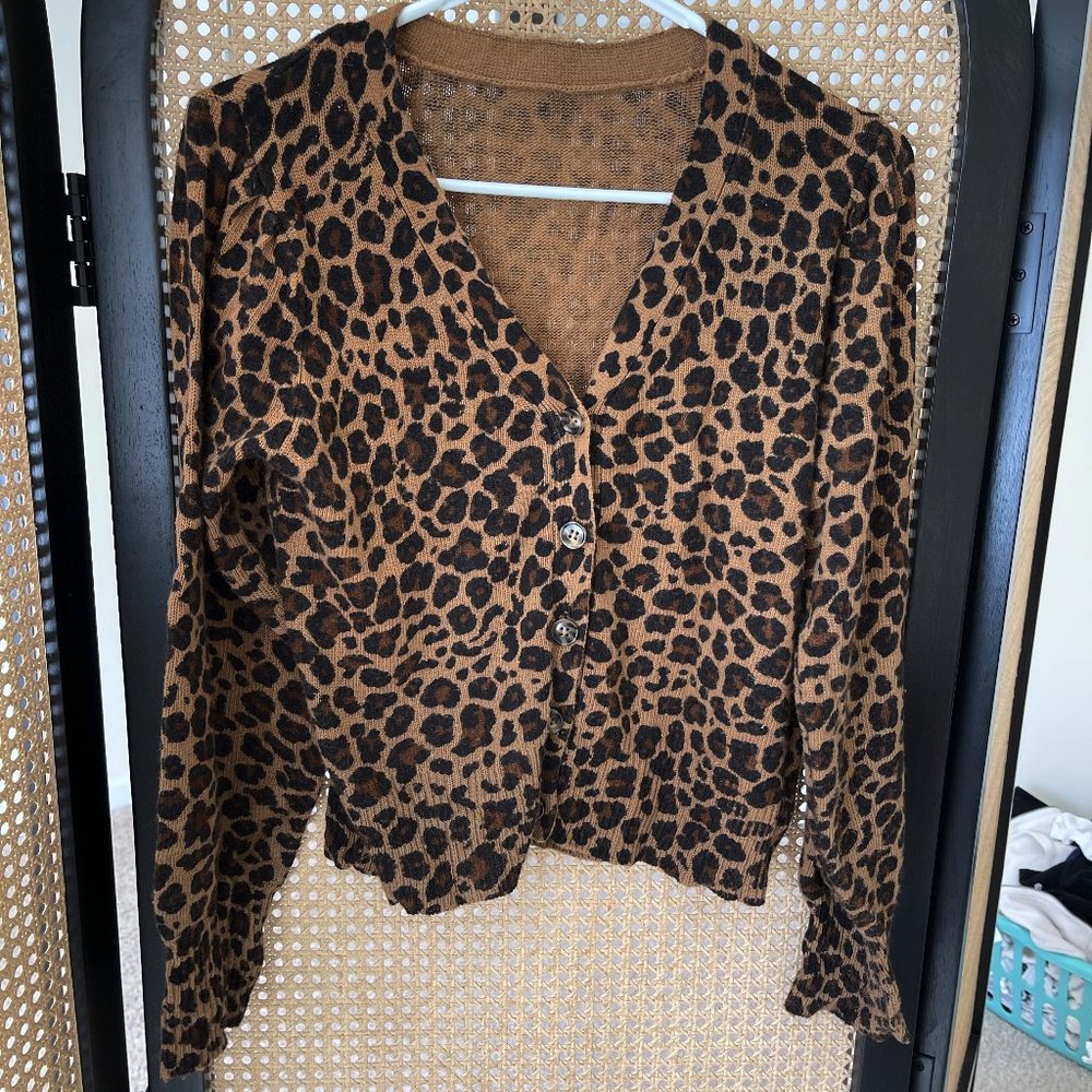 Wool cardigan